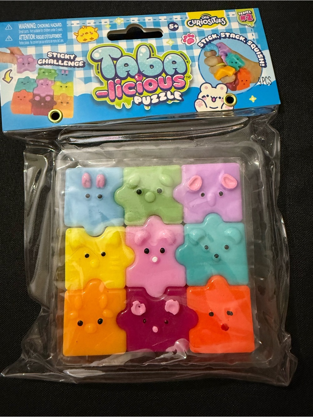 Teba-licious Puzzle Cute Animal Stack - Multicolor